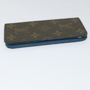 LOUIS VUITTON Monogram iPhone Case 4Set Blue Pink LV Auth ti1305-16
