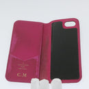 LOUIS VUITTON Monogram iPhone Case 4 Set Blue Pink LV Auth ti1305-31