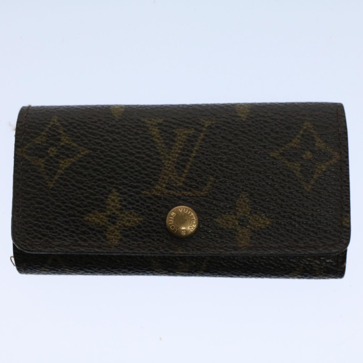 LOUIS VUITTON Monogram Damier Ebene Key Case 10set LV Auth ti1311