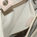 Salvatore Ferragamo Shoulder Bag Nylon patent leather Beige Auth ti1318-23