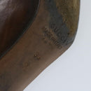 GUCCI Web Sherry Line High Heels Leather 36B Brown Auth ti1401-7