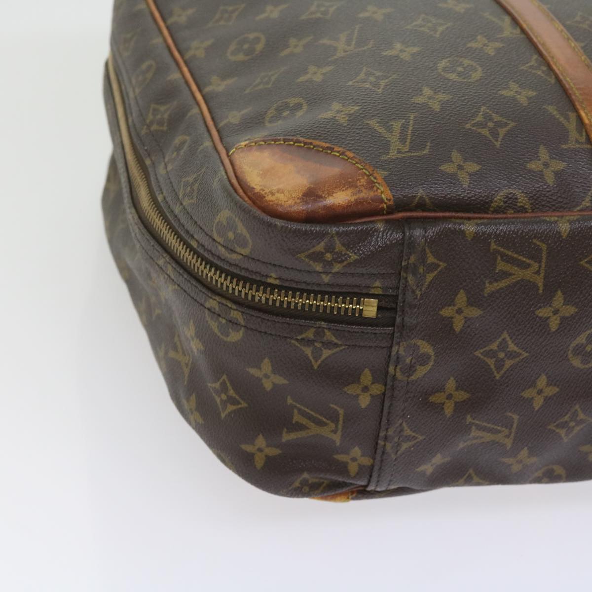 LOUIS VUITTON Monogram Sirius 45 Boston Bag M41408 LV Auth ti1407