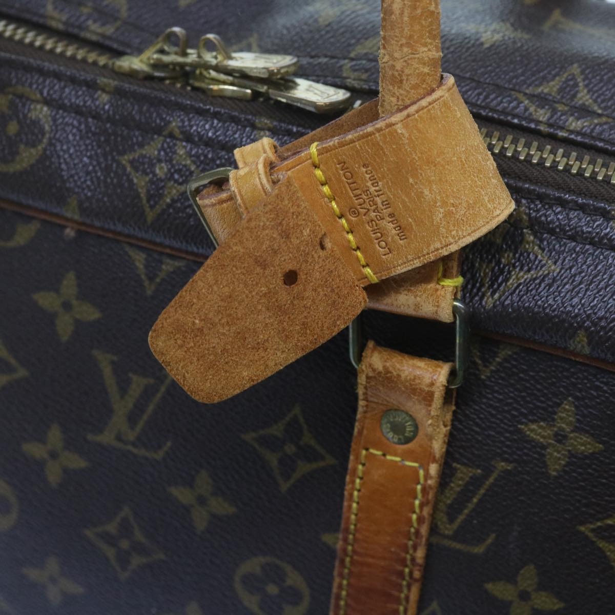 LOUIS VUITTON Monogram Sirius 45 Boston Bag M41408 LV Auth ti1407