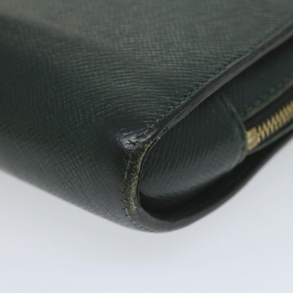 LOUIS VUITTON Taiga Baikal Clutch Bag Epicea M30184 LV Auth ti1412