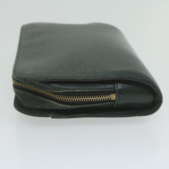 LOUIS VUITTON Taiga Baikal Clutch Bag Epicea M30184 LV Auth ti1412