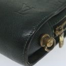 LOUIS VUITTON Taiga Baikal Clutch Bag Epicea M30184 LV Auth ti1412-14