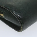 LOUIS VUITTON Taiga Baikal Clutch Bag Epicea M30184 LV Auth ti1412-15
