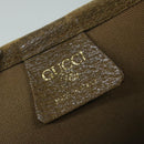 GUCCI GG Plus Supreme Web Sherry Line Tote Bag Beige Red Green Auth ti1464-18