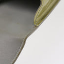 LOUIS VUITTON Monogram Vernis Green Cigarette Case Gris M91050 LV Auth ti1516-17