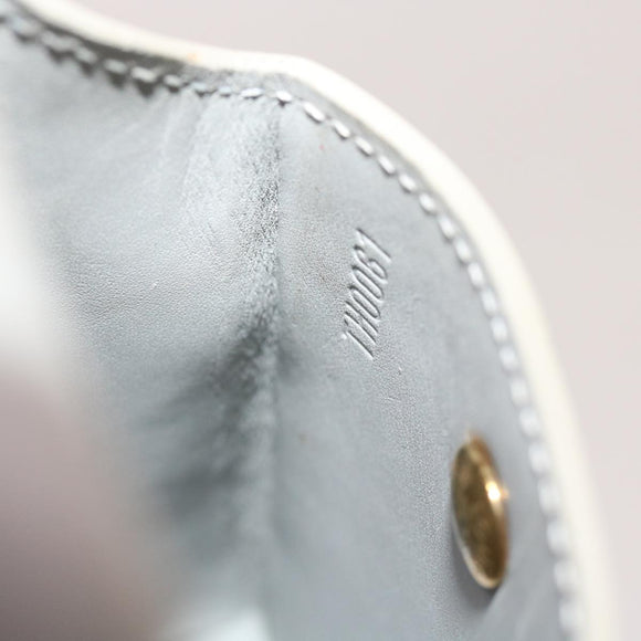 LOUIS VUITTON Monogram Vernis Green Cigarette Case Gris M91050 LV Auth ti1516