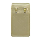 LOUIS VUITTON Monogram Vernis Green Cigarette Case Gris M91050 LV Auth ti1516-3
