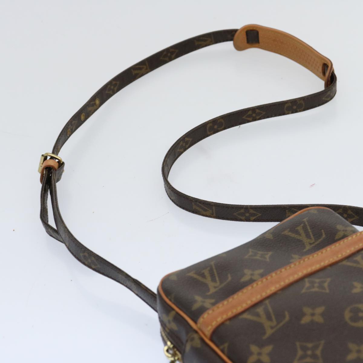 LOUIS VUITTON Monogram Danube Shoulder Bag M45266 LV Auth ti1587