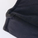 HERMES Fourre Tout MM Hand Bag Canvas Navy Khaki Auth ti1603-14