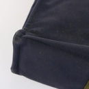 HERMES Fourre Tout MM Hand Bag Canvas Navy Khaki Auth ti1603-8