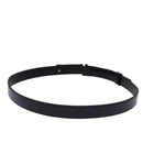GUCCI Belt Leather 26.8""""""""-28.7"""""""" Black Auth ti1657-3