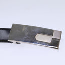 GUCCI Belt Leather 26.8""""""""-28.7"""""""" Black Auth ti1657-4