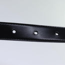 GUCCI Belt Leather 26.8""""""""-28.7"""""""" Black Auth ti1657-6