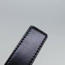 GUCCI Belt Leather 26.8""""""""-28.7"""""""" Black Auth ti1657-8