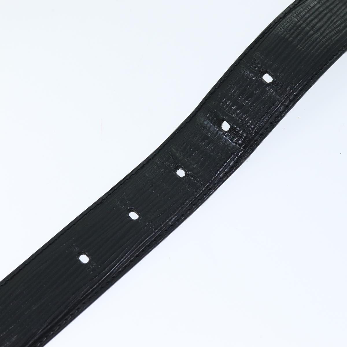 LOUIS VUITTON Epi Ceinture Belt 90/36 Black LV Auth ti1659