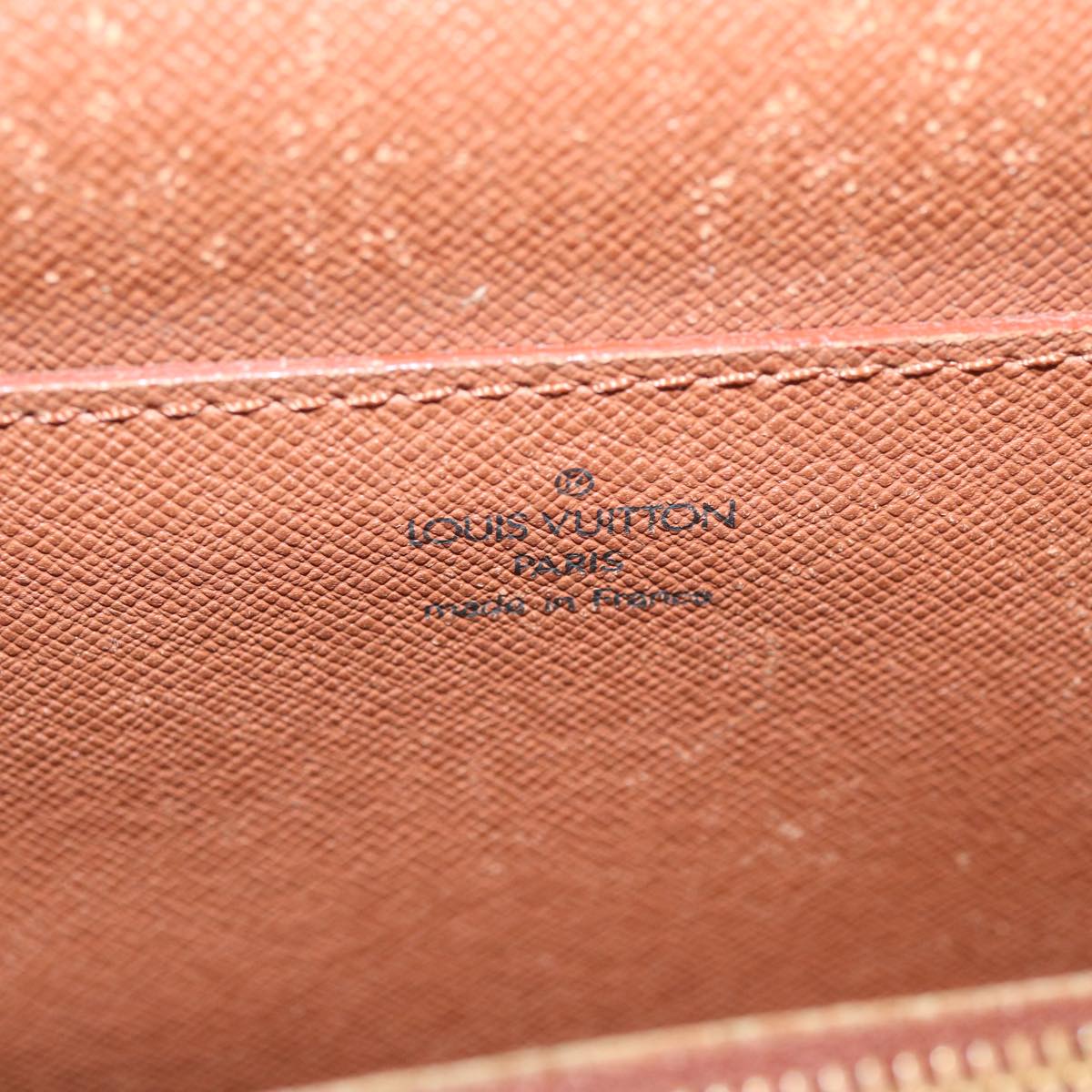 LOUIS VUITTON Monogram Porte Documents Bandouliere Bag M53338 LV Auth ti1706