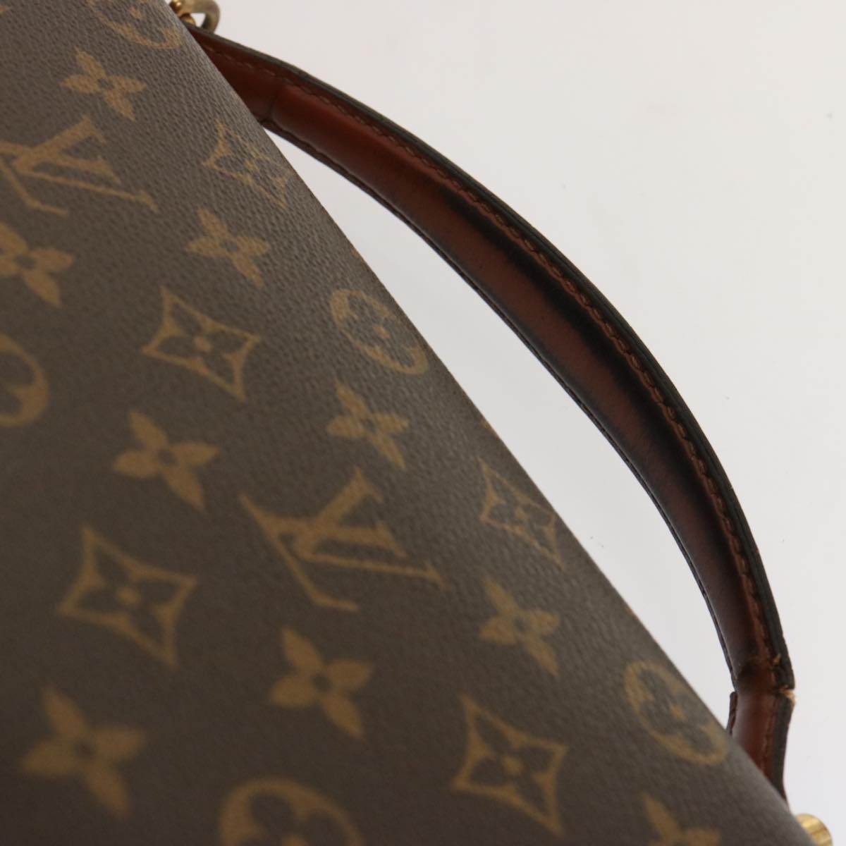 LOUIS VUITTON Monogram Porte Documents Bandouliere Bag M53338 LV Auth ti1706