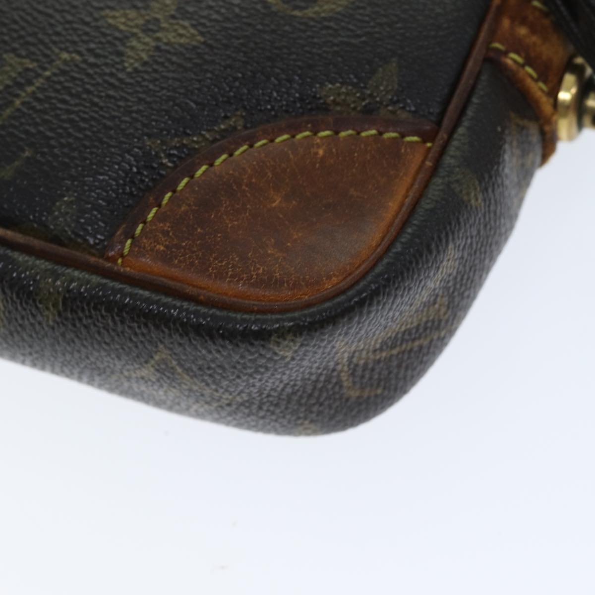 LOUIS VUITTON Monogram Marly Dragonne PM Clutch Bag M51827 LV Auth ti1709