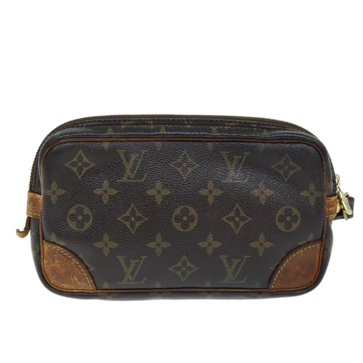 LOUIS VUITTON Monogram Marly Dragonne PM Clutch Bag M51827 LV Auth ti1709 - 0