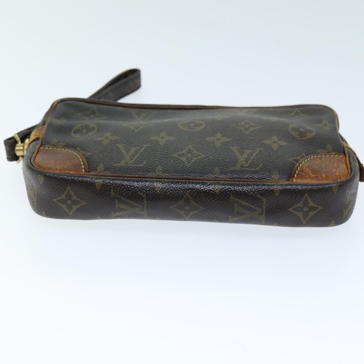 LOUIS VUITTON Monogram Marly Dragonne PM Clutch Bag M51827 LV Auth ti1709