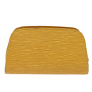LOUIS VUITTON Epi Dauphine PM Pouch Yellow M48449 LV Auth ti1745-2