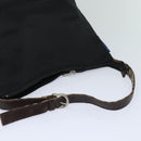 BURBERRY Blue Label Tote Bag Canvas 2Set White Black Auth ti1750-15