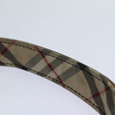 BURBERRY Blue Label Tote Bag Canvas 2Set White Black Auth ti1750-16