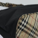 BURBERRY Blue Label Tote Bag Canvas 2Set White Black Auth ti1750-18