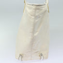 BURBERRY Blue Label Tote Bag Canvas 2Set White Black Auth ti1750-5