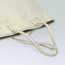 BURBERRY Blue Label Tote Bag Canvas 2Set White Black Auth ti1750-6