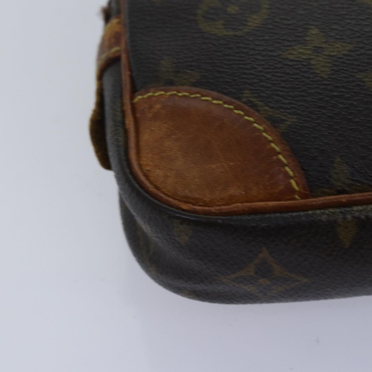 LOUIS VUITTON Monogram Marly Dragonne PM Clutch Bag M51827 LV Auth ti1754