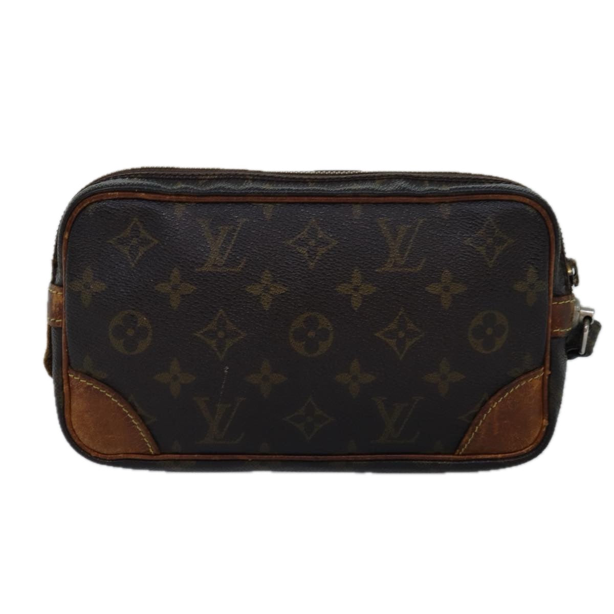 LOUIS VUITTON Monogram Marly Dragonne PM Clutch Bag M51827 LV Auth ti1754 - 0