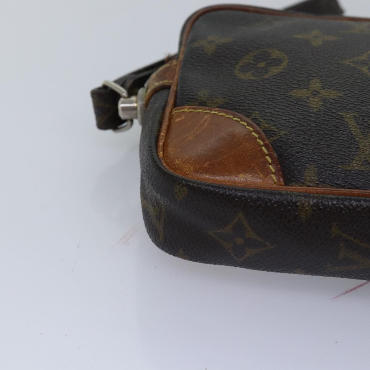 LOUIS VUITTON Monogram Marly Dragonne PM Clutch Bag M51827 LV Auth ti1754