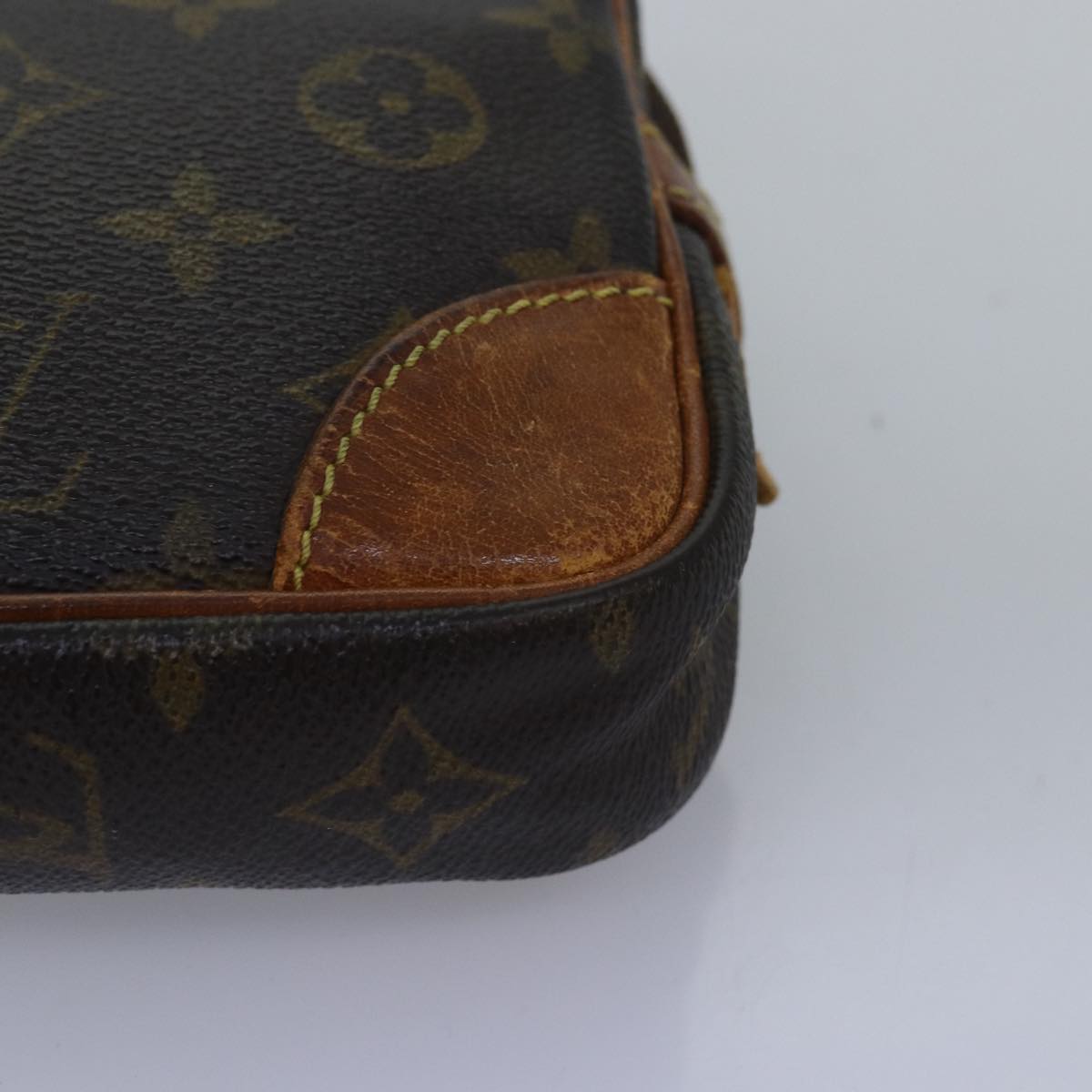 LOUIS VUITTON Monogram Marly Dragonne PM Clutch Bag M51827 LV Auth ti1754