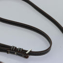 BURBERRY Nova Check Blue Label Shoulder Bag Canvas Beige Brown Auth ti1756-8