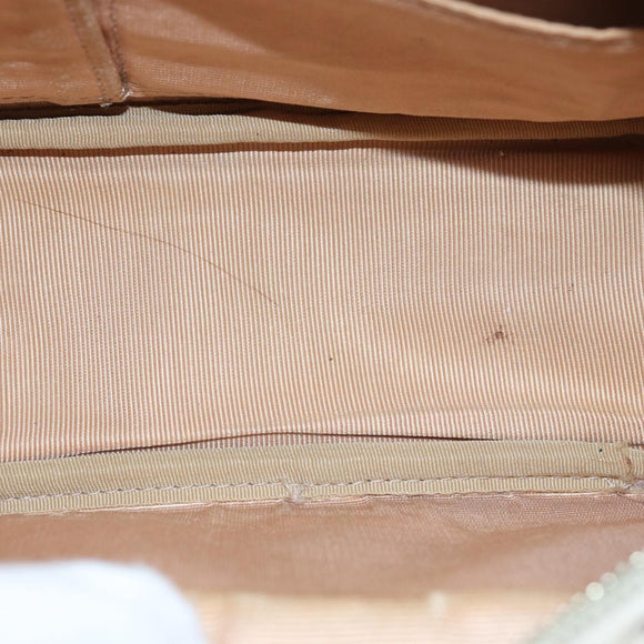 BURBERRY Nova Check Blue Label Shoulder Bag Canvas Pink Auth ti1757