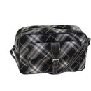 BURBERRY Nova Check Blue Label Shoulder Bag Black Auth ti1758-1