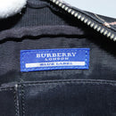 BURBERRY Nova Check Blue Label Shoulder Bag Black Auth ti1758-17