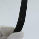 BURBERRY Nova Check Blue Label Shoulder Bag Black Auth ti1758-9