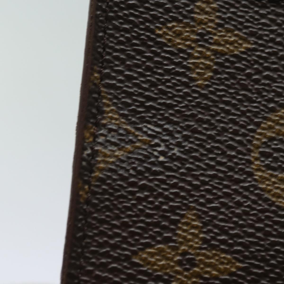 LOUIS VUITTON Monogram Agenda PM Day Planner Cover R20005 LV Auth ti1789