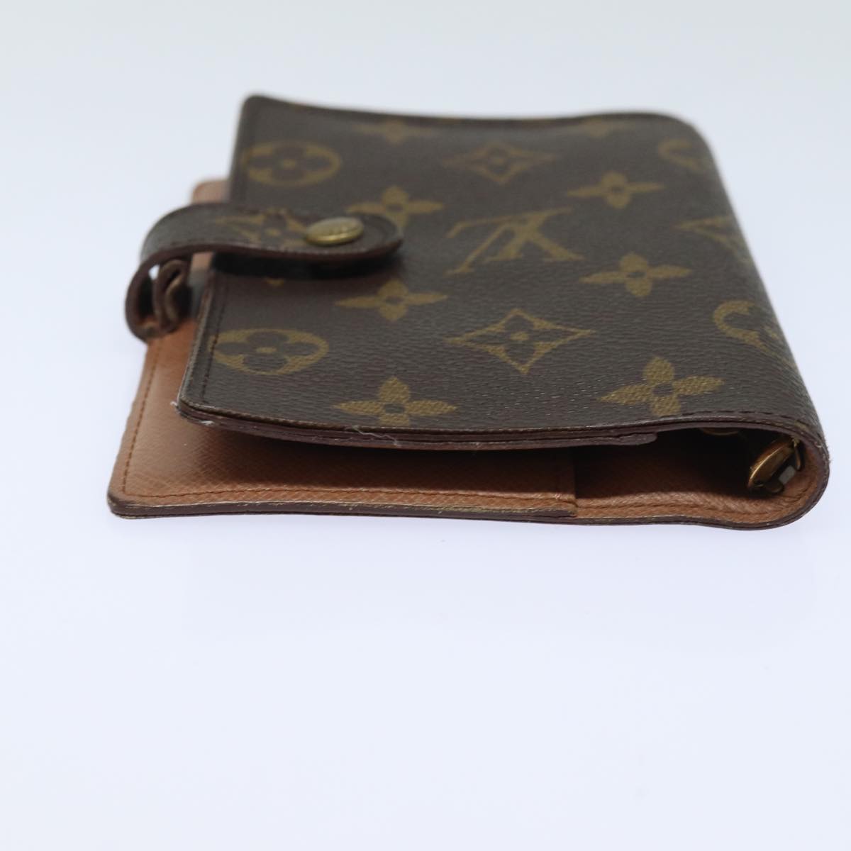 LOUIS VUITTON Monogram Agenda PM Day Planner Cover R20005 LV Auth ti1789