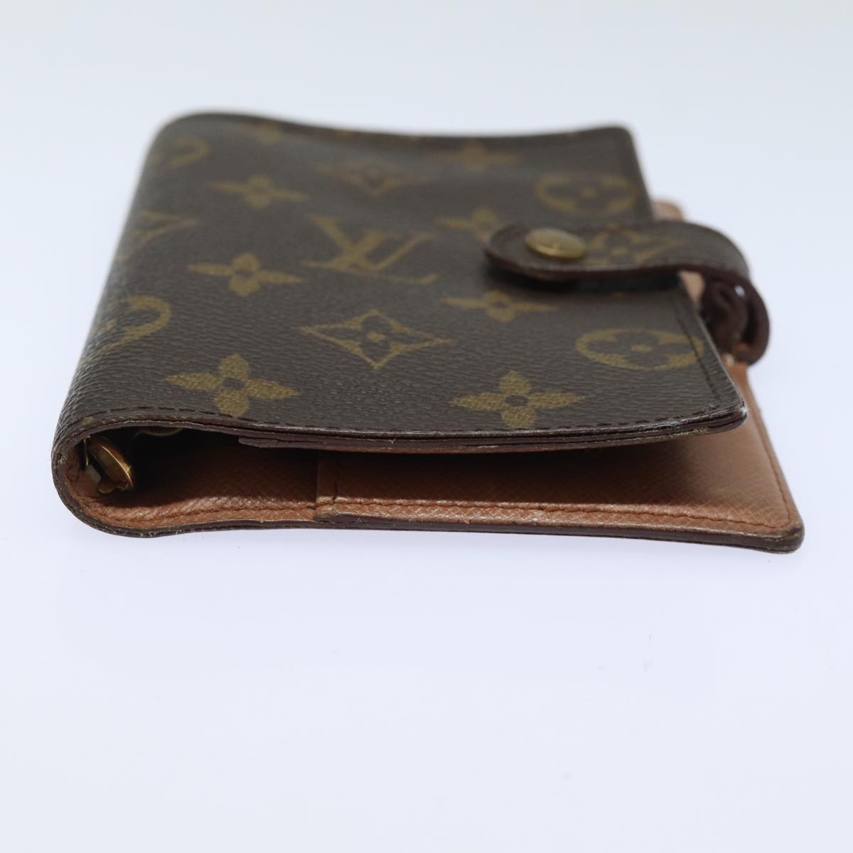 LOUIS VUITTON Monogram Agenda PM Day Planner Cover R20005 LV Auth ti1789