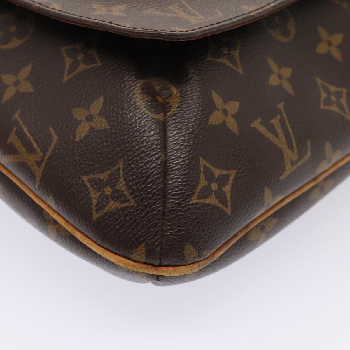 LOUIS VUITTON Monogram Musette Shoulder Bag M51256 LV Auth ti1793