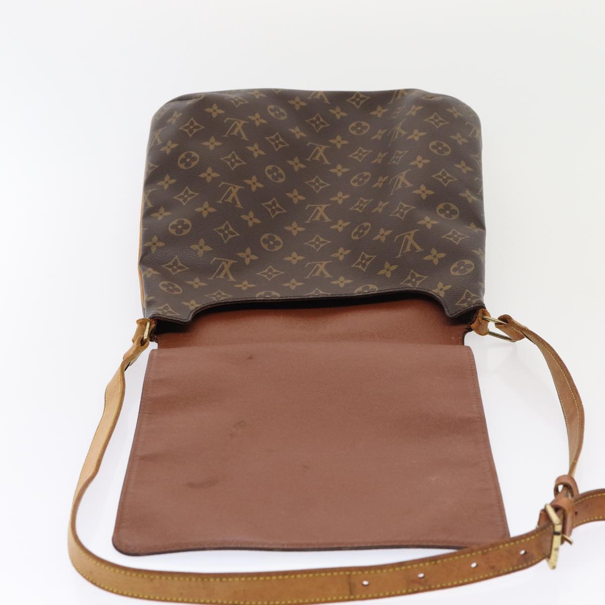 LOUIS VUITTON Monogram Musette Shoulder Bag M51256 LV Auth ti1793