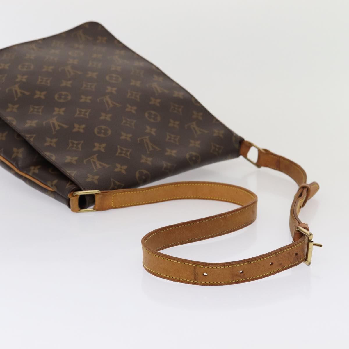 LOUIS VUITTON Monogram Musette Shoulder Bag M51256 LV Auth ti1793