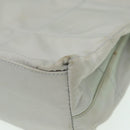 PRADA Shoulder Bag Nylon Gray Auth ti1817-9